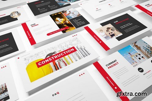 Construction Powerpoint Google Slides and Keynote Templates