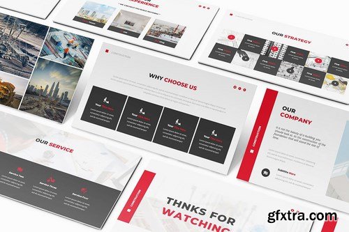 Construction Powerpoint Google Slides and Keynote Templates