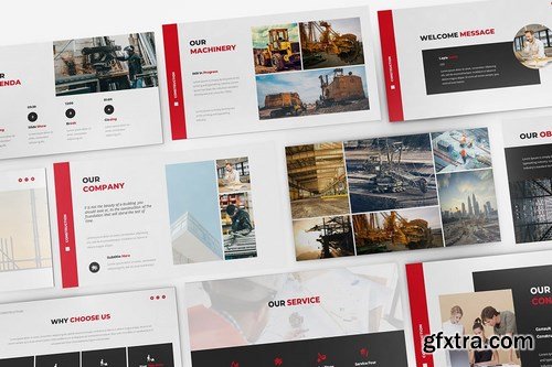 Construction Powerpoint Google Slides and Keynote Templates