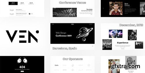 ThemeForest - Ven v1.0 - Creative Event and Conference Template - 24942212