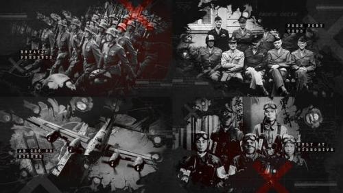 Videohive - Ink Bleed History Opener / World War Credits / Significant Events of Past / Old Retro Chronicle