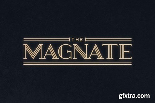 CM - Magnate Typeface 4313231