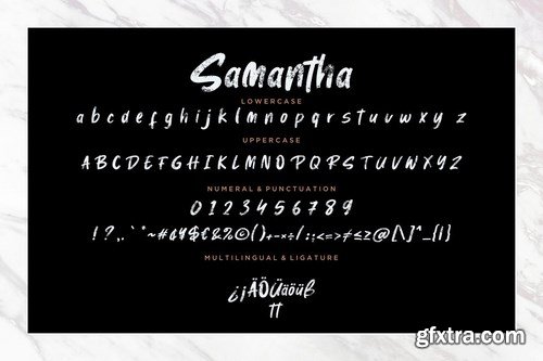 Samantha Brush Stylish Marker