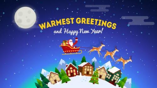 Videohive - Christmas Greeting Card Opener