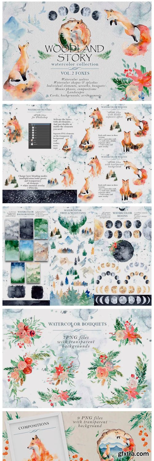 Woodland Story Vol.2 Foxes 2045021