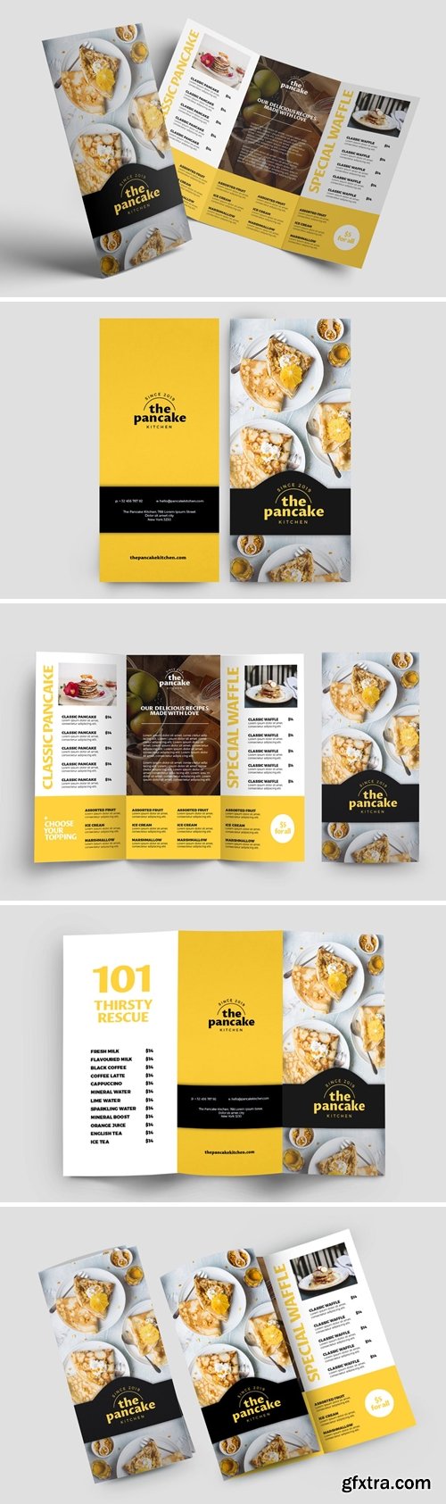 Bakery Trifold Brochure