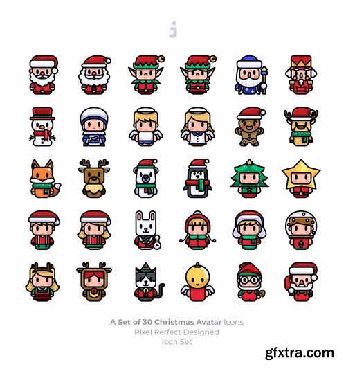 30 Christmas Avatar Icons