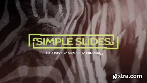 VideoHive Simple Slides Project 13990068