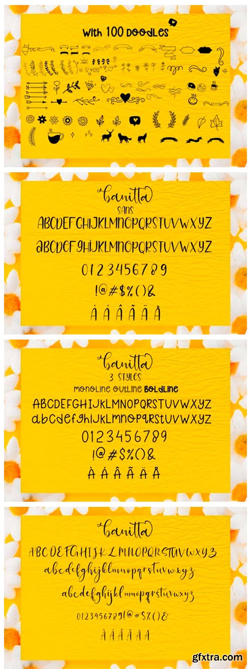 Banitta Font Famaily