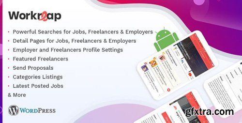 CodeCanyon - Workreap Android APP v1.0.0 - WordPress Freelance Marketplace - 23888855