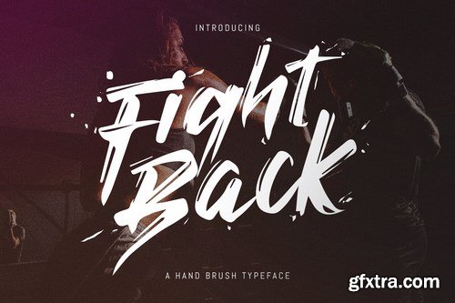 Fight Back - Hand Written Typeface