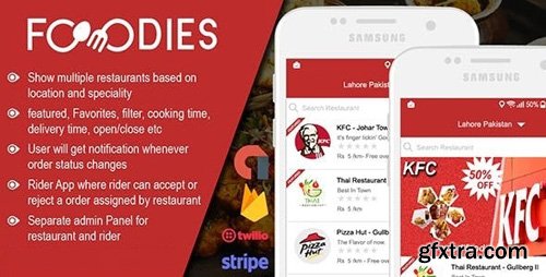 CodeCanyon - Native Restaurant Food Delivery & Ordering System With Delivery Boy - Android v1.1.5 - 23305028