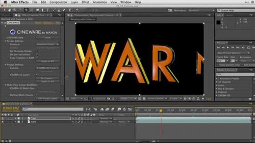 Lynda - After Effects Guru: Working with 3D in C4D Lite - 142536