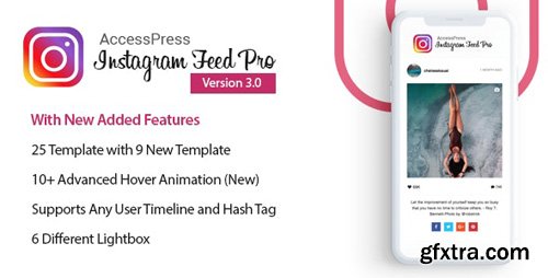 CodeCanyon - AccessPress Instagram Feed Pro v3.0.8 - WordPress Responsive Instagram Feeds Plugin - 14291754