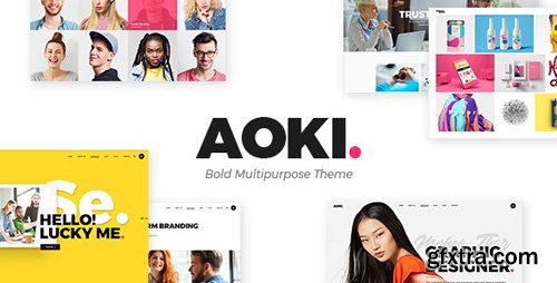 ThemeForest - Aoki v1.4 - Creative Design Agency Theme - 21010207