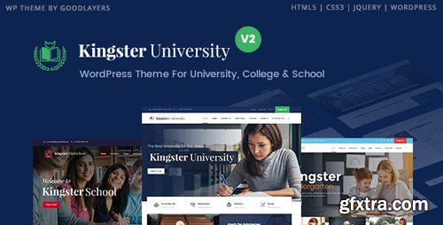 ThemeForest - Kingster v2.0 - Education WordPress For University, College and School - 22473937