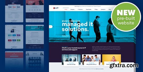 ThemeForest - Nanosoft v1.1.9 - WP Theme for IT Solutions and Services Company - 22064051