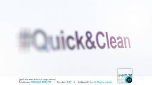 Videohive - Quick & Clean Rotation Logo Reveal