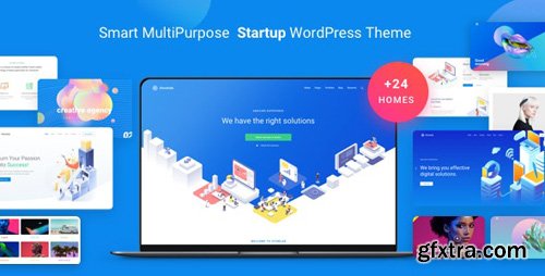 ThemeForest - Atomlab v1.5.2 - Startup Landing Page WordPress Theme - 20939963