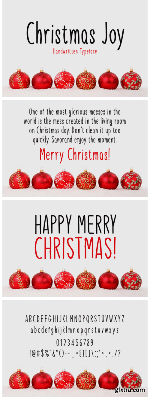 Christmas Joy Font