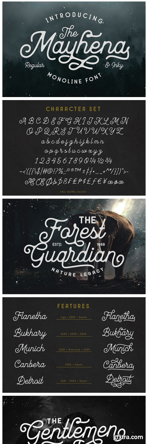 Mayhena Font