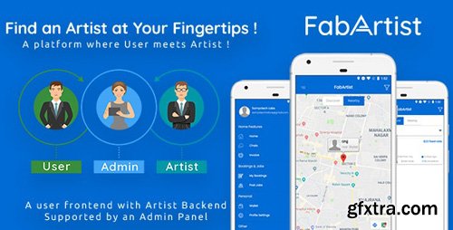 CodeCanyon - Hire for Work - Fab Artist Android (Update: 1 August 19) - 22283009