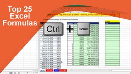 Oreilly - Top 25 Excel Formulas - 10000SRESR06