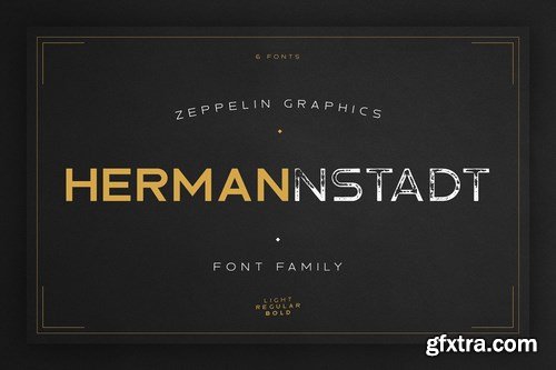 CM - Hermannstadt Font Family 4080063