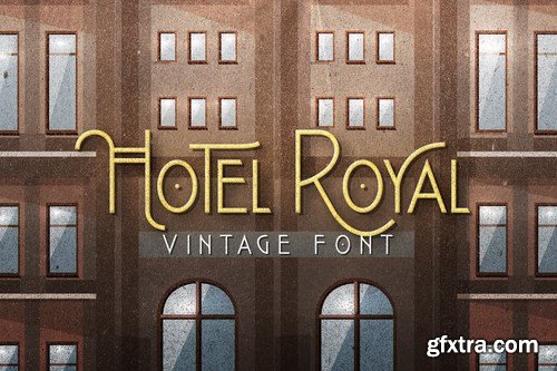 CM - Hotel Royal Vintage Font 3989107