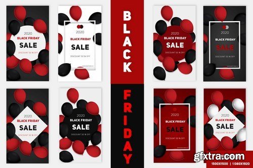 Black Friday Sale Realistic Banner