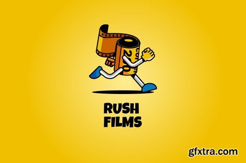 rush films - Mascot & Esport Logo