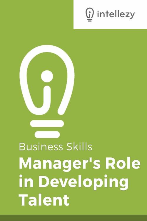 Oreilly - Manager's Role in Developing Talent - 12345MANGROLEDEVTAL