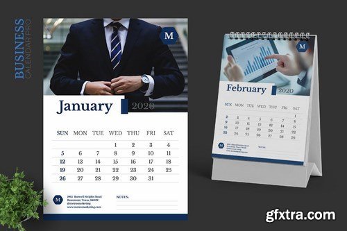 2020 Marketing Business Calendar Pro