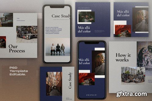 VIRTUE - Social Media Template + Stories