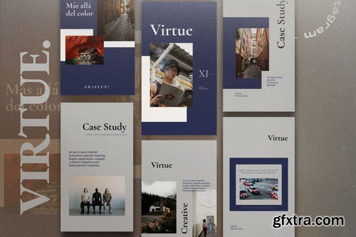 VIRTUE - Social Media Template + Stories