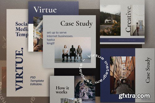 VIRTUE - Social Media Template + Stories