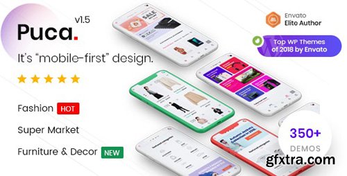 ThemeForest - Puca v1.5.6 - Optimized Mobile WooCommerce Theme - 21119152