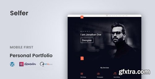 ThemeForest - Selfer v1.2.4 - Minimal Personal Portfolio WordPress Theme - 22802658