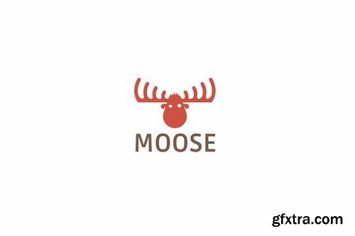 Moose logo template