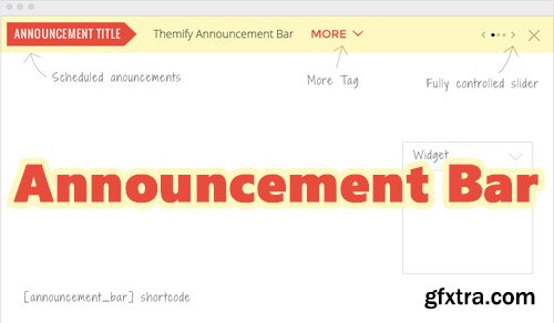 Themify - Announcement Bar v1.3.2 - WordPress Plugin