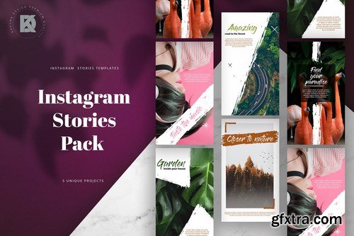 Brush Instagram Stories Pack