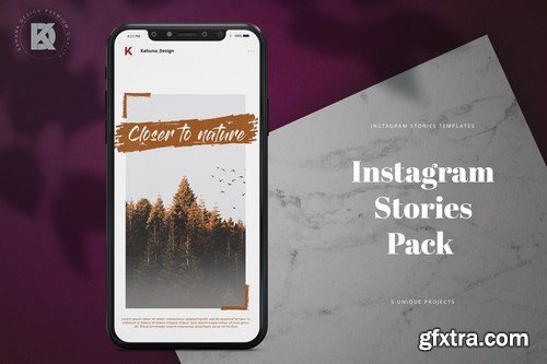 Brush Instagram Stories Pack