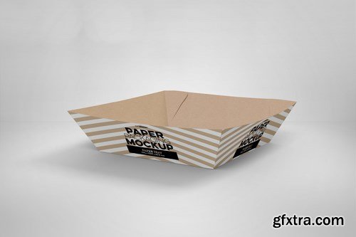 Paper Tray 6 Packaging Mockup