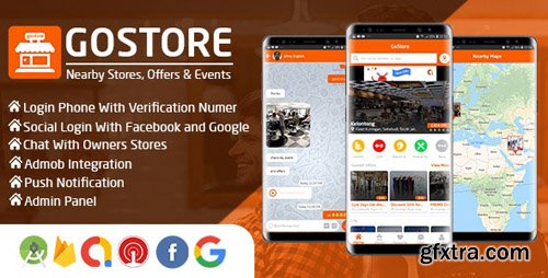 CodeCanyon - GoStore v1.0 - Nearby Stores, Offers & Events With Admin Panel - 23738113