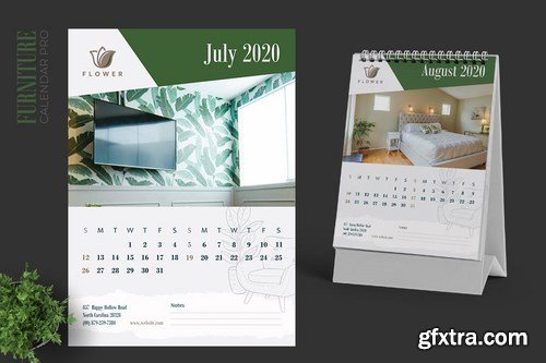 2020 Furniture  Interior Calendar Pro