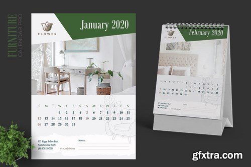 2020 Furniture  Interior Calendar Pro