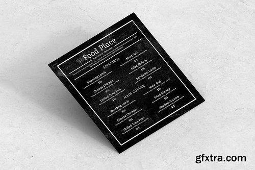 Blackboard Square Food Menu. 02