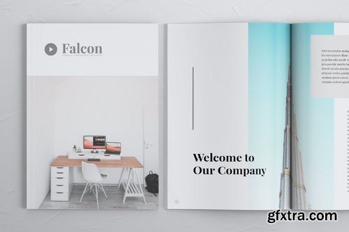 FALCON Creative Agency Company Profile Brochures