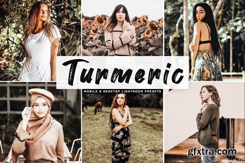 Turmeric Mobile & Desktop Lightroom Presets