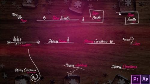 Videohive - Christmas Titles